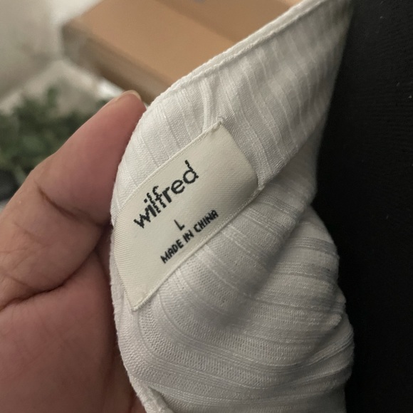 Wilfred white tube top. Large - Picture 3 of 3